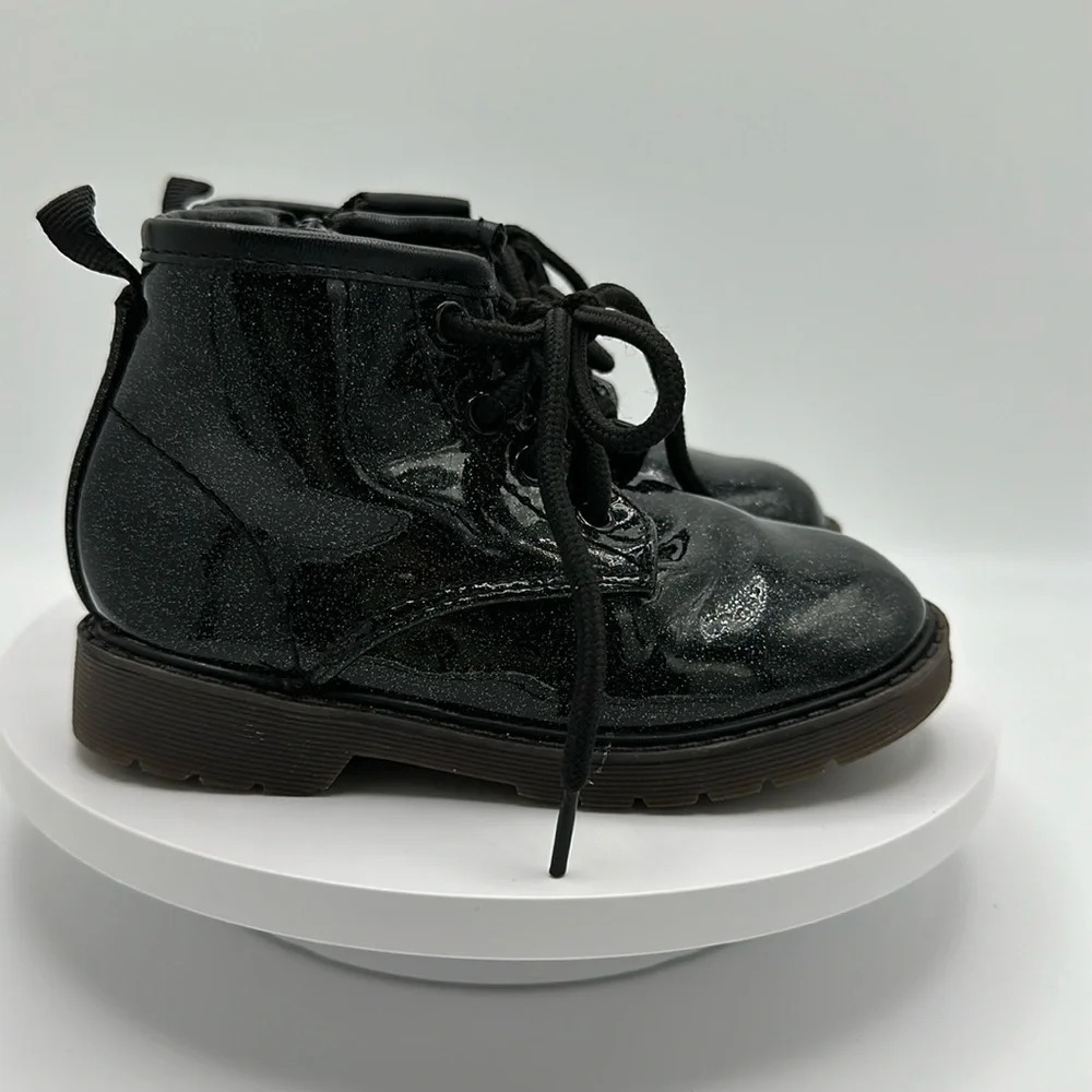 LUCKY TOP Toddler Lace-up Boots, Size 7